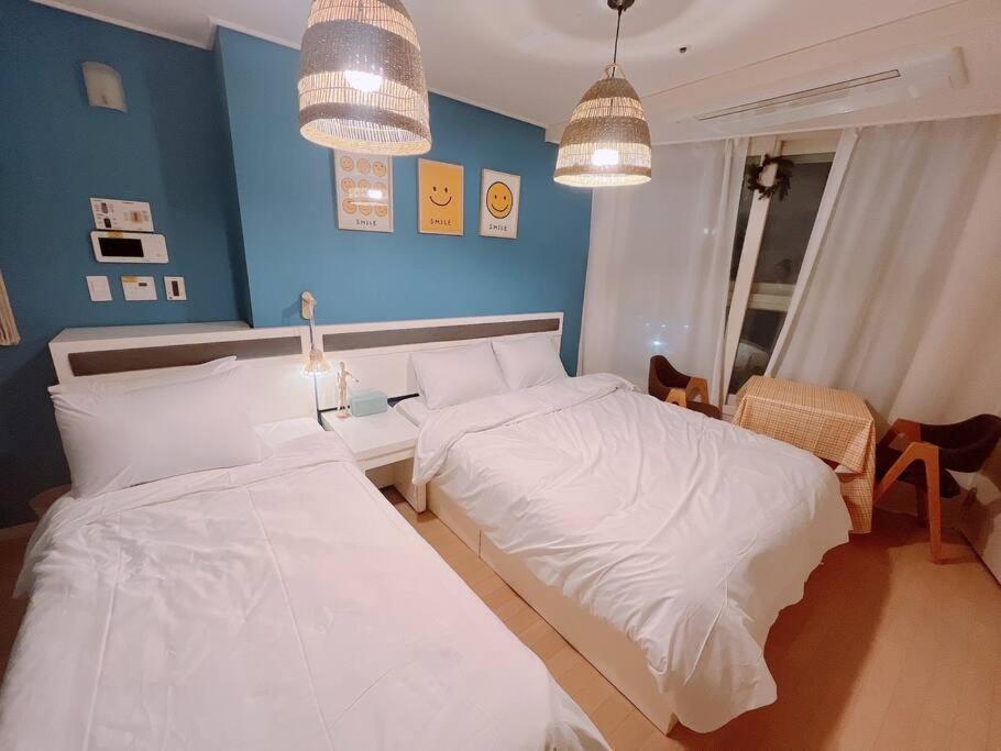 Haeundae Beach Stay #2Min Walk #2Beds Пусан Екстериор снимка